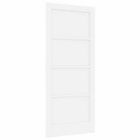 vidaXL Vidaus durys 86 x 198,5 cm fanera Balta