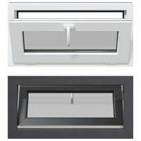 vidaXL Bendras lango vidinis atspalvis baltas RISOR 80 x 40 cm