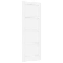 vidaXL Vidaus durys 78 x 211 cm fanera Balta