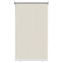 vidaXL Lauko roletas, 105 (plotis) x 140 (aukštis) cm, kreminės spalvos
