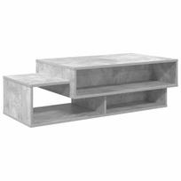 vidaXL Kavos staliukas Betono pilka 105 x 50 x 32,5 cm