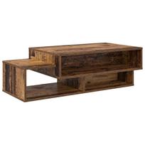 vidaXL Kavos staliukas Senas medis 105 x 50 x 32,5 cm Apdirbta mediena