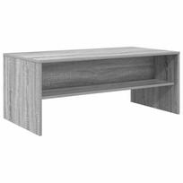 vidaXL Kavos staliukas Pilka Sonoma 100 x 50 x 40 cm Apdirbta mediena