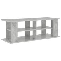 vidaXL Televizoriaus stovas Betono pilka 96 x 35 x 33,5 cm