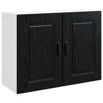 vidaXL Indaplovės plokštė KALMAR Juodas ąžuolas 80 x 31 x 60 cm