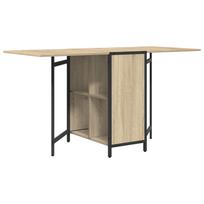 vidaXL Valgomojo stalas 144 x 60 x 75 cm Apdirbta mediena Stačiakampio