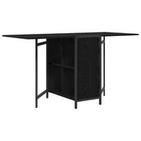 vidaXL Valgomojo stalas 144 x 60 x 75 cm Apdirbta mediena Stačiakampio