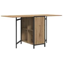 vidaXL Valgomojo stalas 144 x 60 x 75 cm Apdirbta mediena Stačiakampio