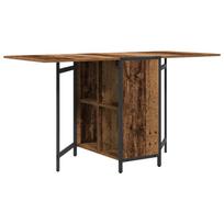 vidaXL Valgomojo stalas 144 x 60 x 75 cm Apdirbta mediena Stačiakampio