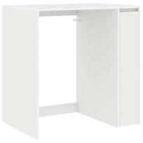 vidaXL Skalbimo mašinos spintelė su saugykla Balta 87 x 60 x 89 cm