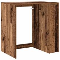 vidaXL Skalbimo mašinos spintelė Senas medis 87 x 60 x 89 cm