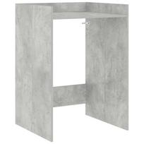 vidaXL Skalbimo mašinos spintelė Betono pilka 67,5 x 62 x 97 cm