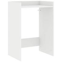 vidaXL Skalbimo mašinos spintelė su saugykla Balta 67,5 x 48 x 97 cm