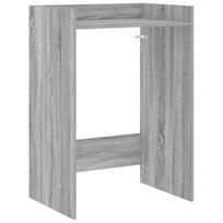 vidaXL Skalbimo mašinos spintelė Pilka Sonoma 67,5 x 48 x 97 cm