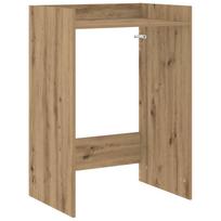 vidaXL Skalbimo mašinos spintelė Artisano ąžuolo 67,5 x 48 x 97 cm