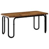 vidaXL Kavos staliukas Sendintos medienos 100 x 50 x 45 cm