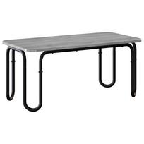 vidaXL Kavos staliukas Pilka Sonoma 100 x 50 x 45 cm Apdirbta mediena