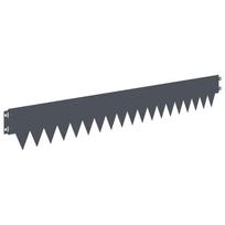 vidaXL Vejo kraštas 30 vnt. 103 x 15 cm Steel Antracito