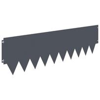 vidaXL Vejo kraštas 10 vnt. 103 x 30 cm Steel Antracito