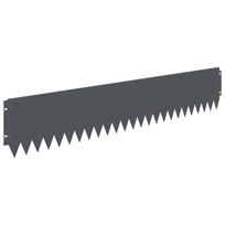 vidaXL Vejo kraštas 20 vnt. 103 x 20 cm Steel Antracito