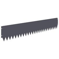 vidaXL Vejo kraštas 10 vnt. 103 x 20 cm Steel Antracito