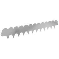 vidaXL Vejo kraštas 10 vnt. 103 x 15 cm Galvanizuotas plienas