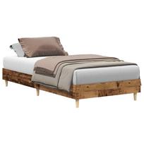 vidaXL Lovos rėmas Sendintos medienos 80 x 200 cm Apdirbta mediena