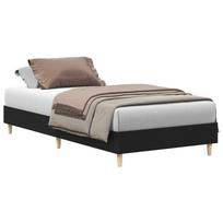 vidaXL Lovos rėmas Juodojo ąžuolo 80 x 200 cm Apdirbta mediena