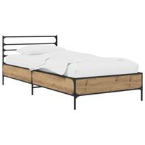 vidaXL Lovos rėmas Artisano ąžuolo 80 x 200 cm Apdirbta mediena