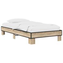 vidaXL Lovos rėmas Sonoma ąžuolas 80 x 200 cm Apdirbta mediena
