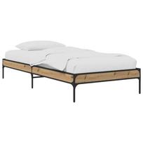 vidaXL Lovos rėmas Artisano ąžuolo 80 x 200 cm Apdirbta mediena