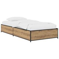 vidaXL Lovos rėmas Artisano ąžuolo 80 x 200 cm Apdirbta mediena