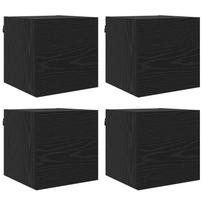 vidaXL Sieninis televizoriaus kabinetas 4 vnt. 30,5 x 30 x 30 cm