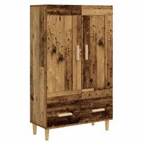 vidaXL Aukštas spintelė Sendintos medienos 70 x 31 x 115 cm