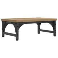 vidaXL Monitoriaus laikiklis Artisano ąžuolo 37 x 23 x 14 cm