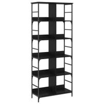 vidaXL Knygų lentyna 8 aukštų 78,5 x 33 x 188,5 cm metalinis PB