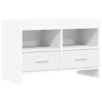 vidaXL Televizoriaus spintelė 71,5 x 33 x 47 cm Balta Apdirbta mediena