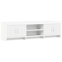 vidaXL Televizoriaus spintelė 168 x 33 x 47 cm Balta Apdirbta mediena