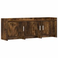 vidaXL Televizoriaus spintelė 130 x 33 x 47 cm Dūminio ąžuolo