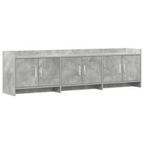 vidaXL Televizoriaus spintelė 168 x 33 x 47 cm Betono pilka