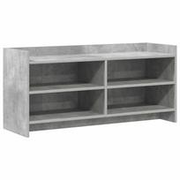 vidaXL Televizoriaus spintelė 100 x 33 x 47 cm Betono pilka