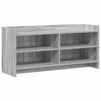 vidaXL Televizoriaus spintelė 100 x 33 x 47 cm Pilka Sonoma