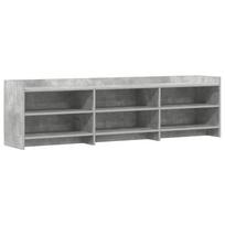 vidaXL Televizoriaus spintelė 168 x 33 x 47 cm Betono pilka