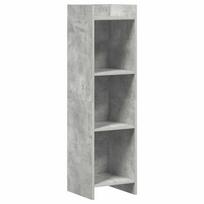 vidaXL Knygų lentyna Betono pilka 30 x 30 x 111 cm Apdirbta mediena