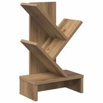 vidaXL Medinė knygų lentyna 3 aukštų 30 x 18 x 48 cm Apdirbta mediena