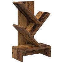 vidaXL Medinė knygų lentyna 3 aukštų 30 x 18 x 48 cm Apdirbta mediena