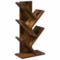 vidaXL Medinė knygų lentyna 4 lygiai 30 x 18 x 60 cm Apdirbta mediena