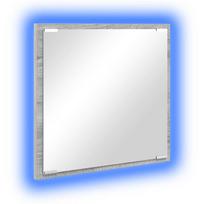 vidaXL LED vonios veidrodis Pilkas Sonoma 40 x 37 x 8.5 cm