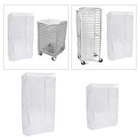 Bun Pan Rack Cover, Waterproof Dustproof Bread Rack Covers,Bakery Rack Cover for for 10 Layer gray