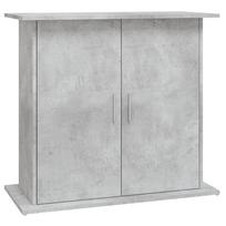 vidaXL Akvariumo stovas, betono pilkas, 81x36x73cm, inžinerinė mediena